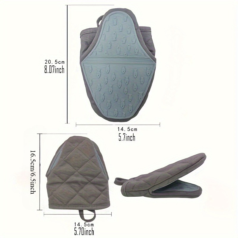 2pcs Silicone Pads | Ergonomic - đánh giá và giá Oven Mitt Silicone