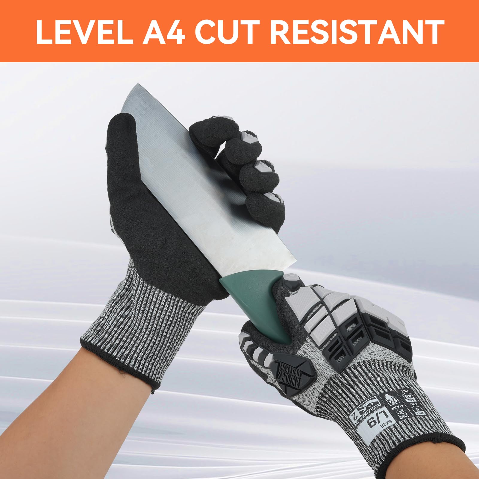 Anti-Impact Gloves With Cut-Re - đánh giá và giá Cut Resistant Glove